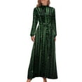 thumbnail image 1 of Binary code background matrix code Long Dress Dresses dresses for womens, 1 of 4