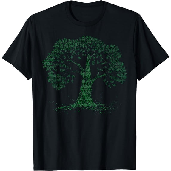 Binary tree shirt Computer Coding T-Shirt - Walmart.com