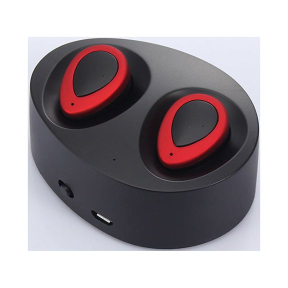 Binaural wireless bluetooth headset to ear running stereo bluetooth headset