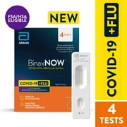 BinaxNOW™ COVID-19/Flu A&B Combo Self-Test with Fast, Reliable Results in 15 Minutes, 4 Count Pack