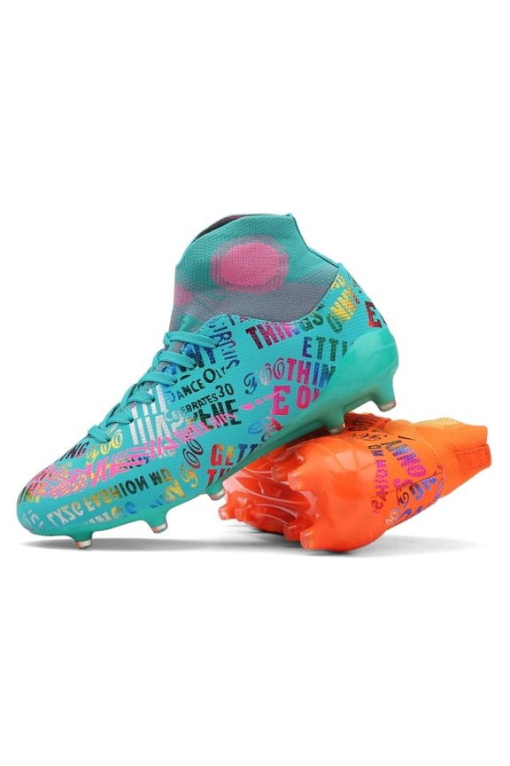 Binbinniao Custom Cleats for Firm Ground or Artificial Grass for Football, Soccer, Baseball or Softball in Men / Kids Size