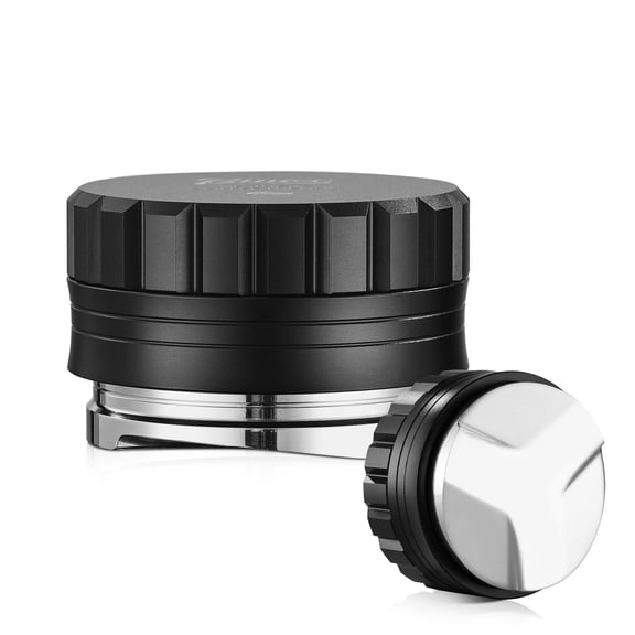 Bincoo 58mm Coffee Distributor Hand Tamper, Espresso Distribution tool, Coffee Leveler Fits with Breville 58mm Portafilter, Adjustable Depth, Professional Espresso Distributor (Black) Y101