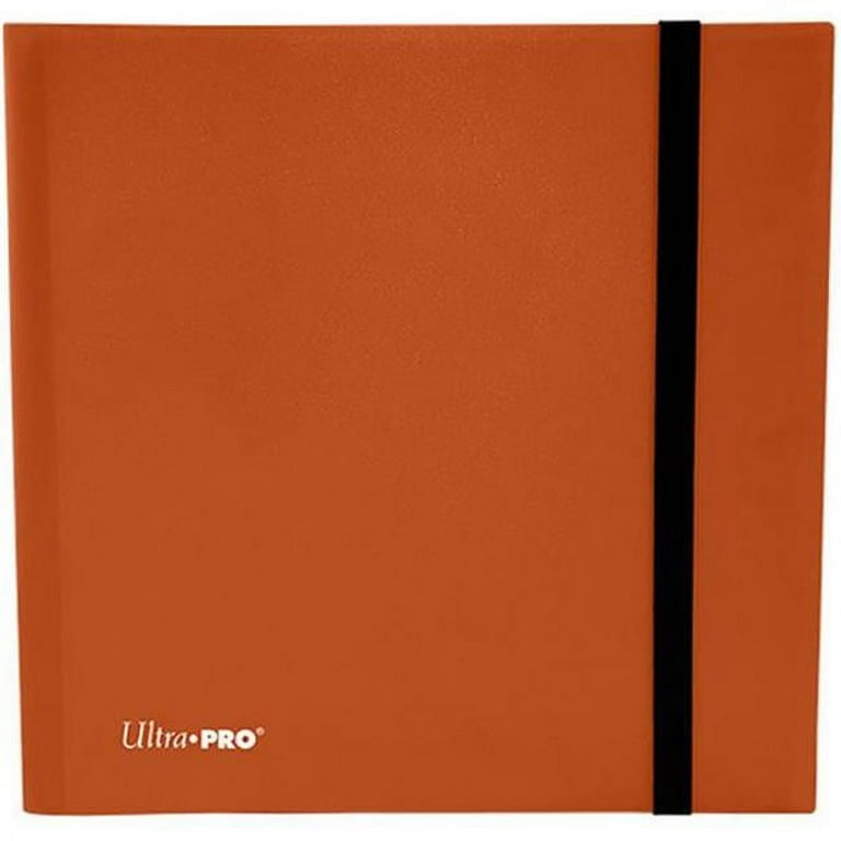 orange card binder Binder 12 Pocket PRO Eclipse Card Accessories, Pumpkin Orange