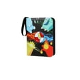 thumbnail image 1 of Binder for Cards - Pokémon Trading Card Collectors Album with Zipper Carrying Case Gifts for Boys Girls,Compatible with Standard Size Trading Cards，Holds Up to 480 Cards, 60 Pcs 4-Pocket, 1 of 5