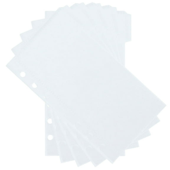 Binder Cash Letter Pocket Notebook Loose Leaf Bags Pouch Loose-leaf Budget Business Card Pockets Clips