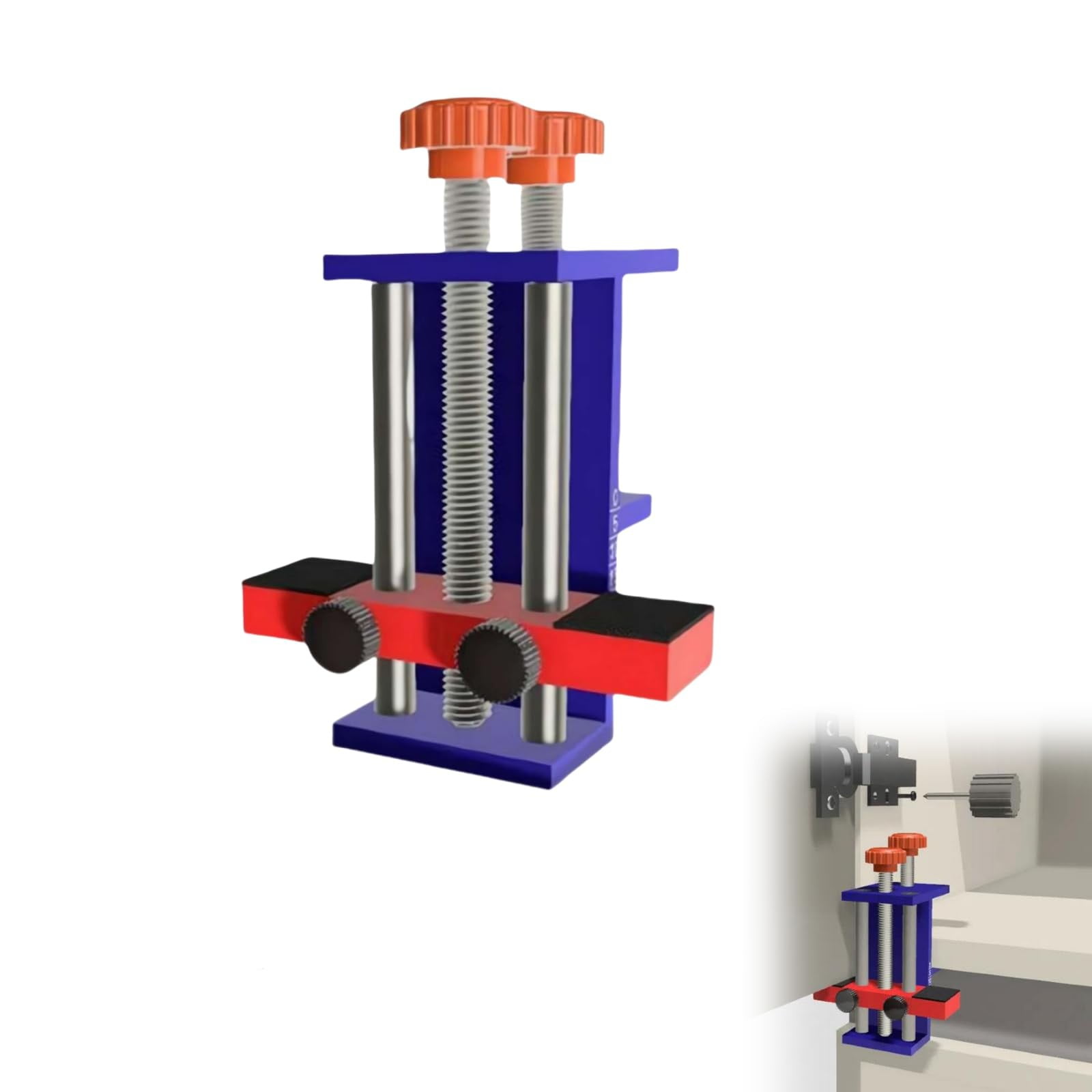 Binder Clips Adjustable Door Installation Positioner