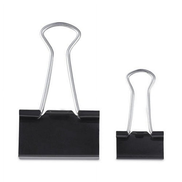 Binder Clips with Storage Tub, (50) Small (0.75 Binder Clips with Storage Tub, (50) Small (0.75