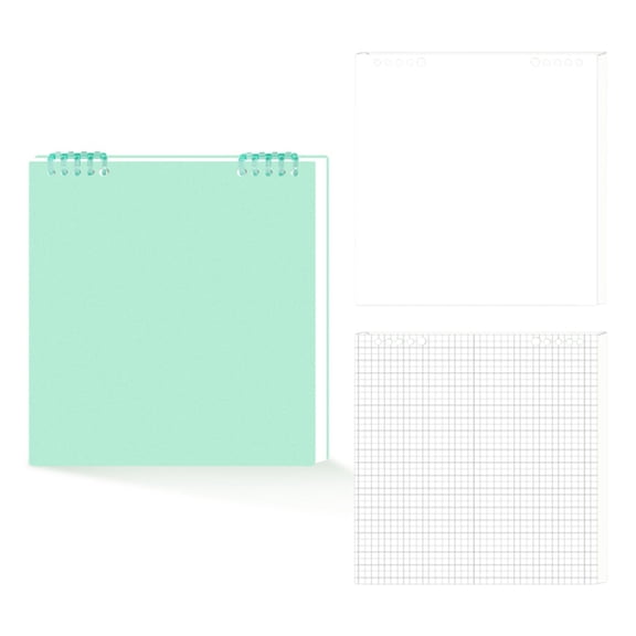 Binder Journal Notebook for Notes Plans Mind Map, Noting, Daily Scheduling