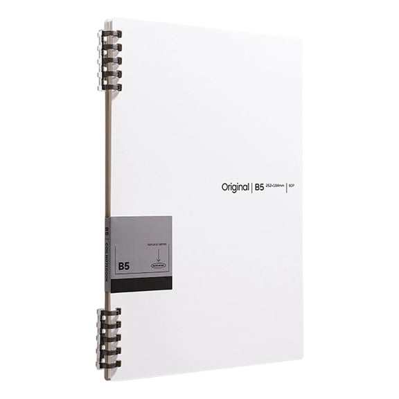 Binder Notebook, B5 Five-Hole Loose-Leaf Book for Custom Notebooks and Journals (H), By TINGXIN