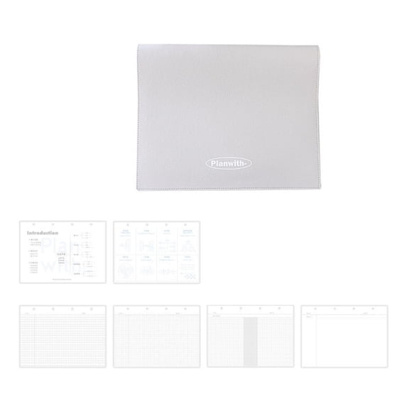 Binder Planner Notebook Refillable Binder Journal Notebook Notebook Appointment Book for Noting Planning