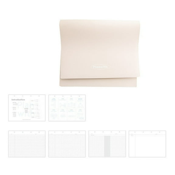 Binder Planner Notebook Refillable Binder Journal Notebook Notebook Appointment Book for Noting Planning