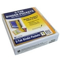 thumbnail image 1 of Binder Pocket with Write-on Index Tabs, Assorted, 8 1/2 x 11, 5/ST (Set of 12 ST), 1 of 2