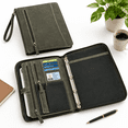 Notebok Ring Binder Portfolio For Men Women 4 Ring Padfolio - Walmart.com