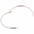 thumbnail image 1 of Baumgartens Binder Ring - 3" Diameter - Round - Metal - 1 / Each - Silver (BAU31495), 1 of 4