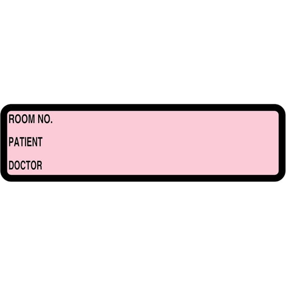 Binder Spine Stickers,  File Folder Chart Labels, DR1961, Printed , 5-3/8" x 1-3/8", 200 per Roll – for Organizing Patient Charts