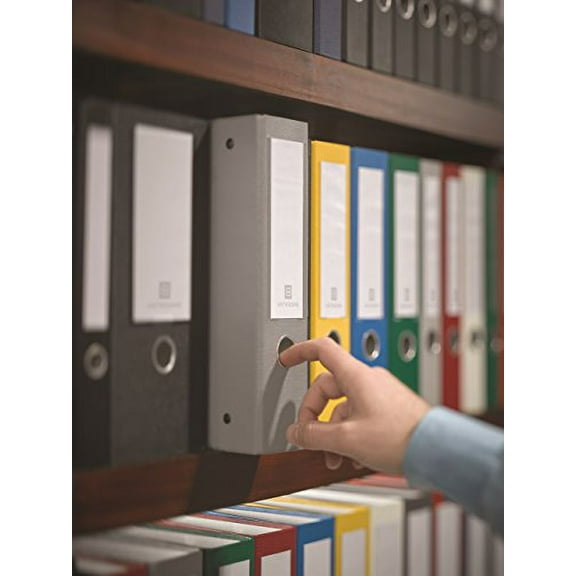 Bindertek 3-Ring Premium Ledger Binder for 11" x 17" Paper, Pack of 6 - Black, 2" Spine Width, 325 Sheet Capacity, 1.25" D-Rings, Linen-Textured Covers, Steel Reinforced Edges, Spi