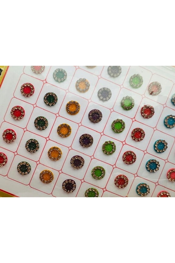 Bindi Book | Multi Color Bindi Book | Bollywood Bindi Book | Color Bindis | Indian Wedding Bindis | Velvet Bindis | Bindi Book Collection