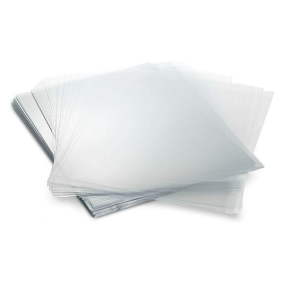Binding Covers 8.5 x 11 - Clear Report Covers 100 Pack - PVC Binding Machine Covers for Comb, Spiral, Wire Binding - Water & Fade Resistant - 8 Mil