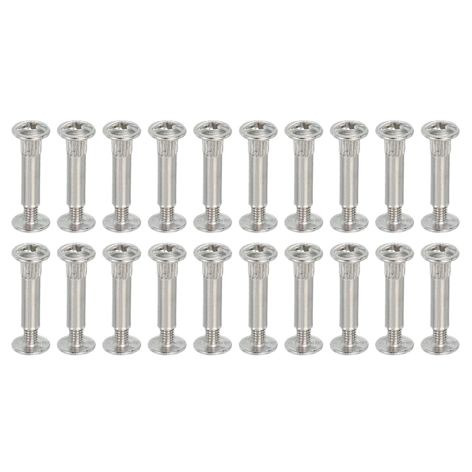 Uxcell 20Pcs M5 x 20mm Binding Screw Posts Fit for 3/16" Hole Dia ...