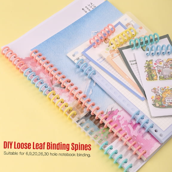 Binding Spines,10pcs Loose Supplies Diy Paper Notebook Binders Spines Combs Paper Notebook Album Spines Combs 85 Loose Binders 85 Diy Paper Huiop Binder 10pcs