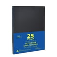 Binditek 25 Pack 12 Mil SandTextured Polycover, Midweight Binding