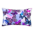 thumbnail image 1 of Binfone Flying Butterflies Standard Size Pillowcase, Long Staple Pure Cotton Envelope Closure Pillow Cover,20"X30", 1 of 9