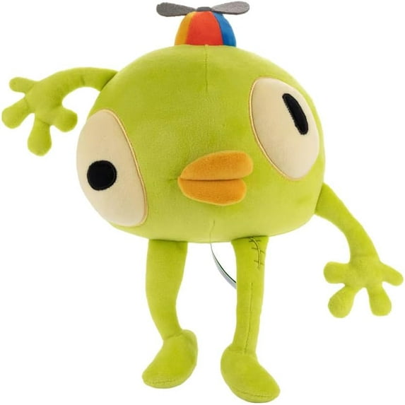 Bing-Bong-Peak Ornaments Figurines Plush Pillow Doll Decorative Stuffed Figurine Hugable Cushion Home Sofa Bed Decor Birthday Christmas Gift for Peak Game Fans 6.69 inch (Green)