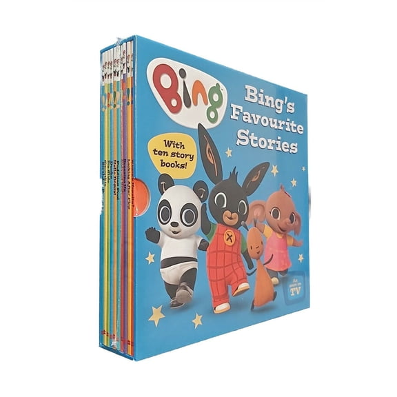 Bing Bunny 10 Books Favourite Stories Box Set By Ted Dewan - Ages 7-9 - Paperback