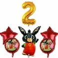 thumbnail image 1 of Bing Bunny Balloons Party Supplies 2nd Big Number Decorations Decor Kit Birthday, 1 of 5
