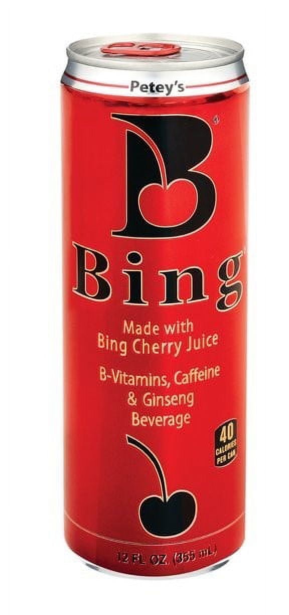 Bing Cherry Juice Energy Drink, 12 oz Can