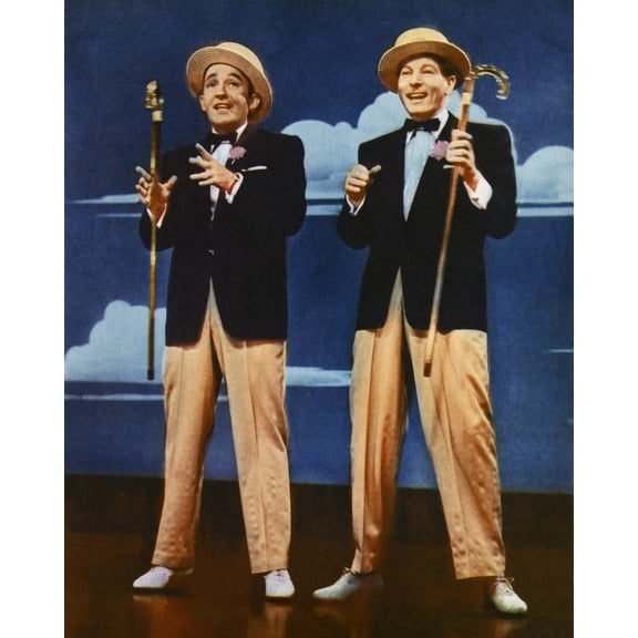 Bing Crosby And Danny Kaye In White Christmas Perform Song & Dance Number 24X36 Classic Hollywood Poster