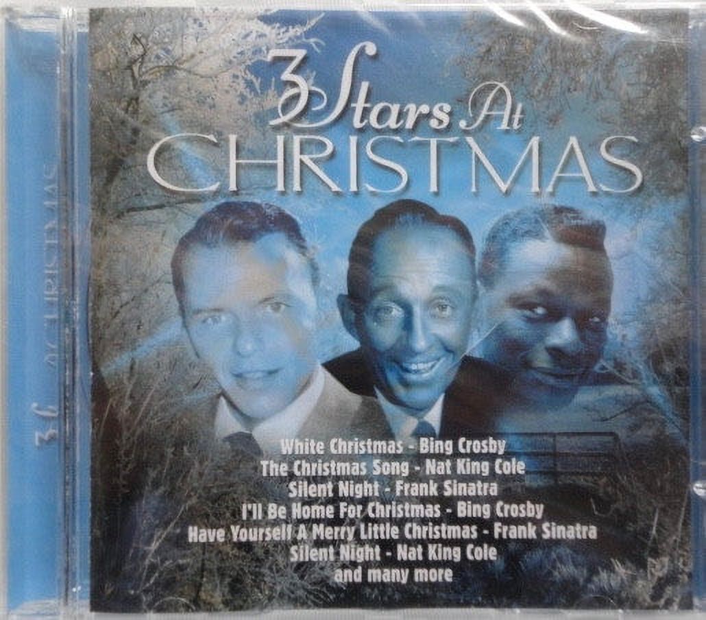 Bing Crosby, Frank Sinatra, Nat King Cole - 3 Stars At Christmas (CD) M