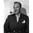thumbnail image 1 of Bing Crosby Posed wearing Tuxedo with Pipe Portrait White Background Photo Print (8 x 10), 1 of 1