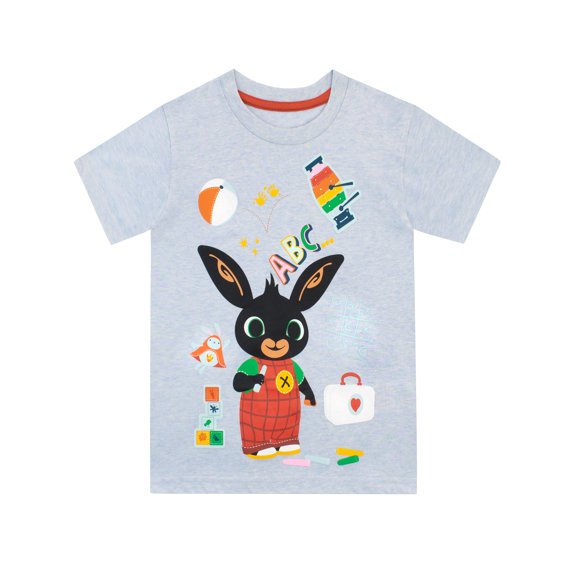 Bing Girls ABC T-Shirt Gray Sizes 2T-7
