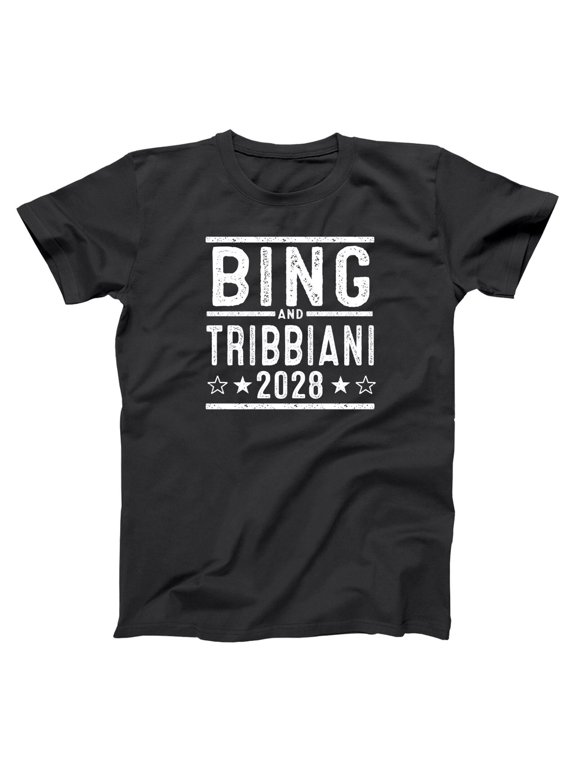 Bing Tribbiani 2028 Election Graphic T-Shirt