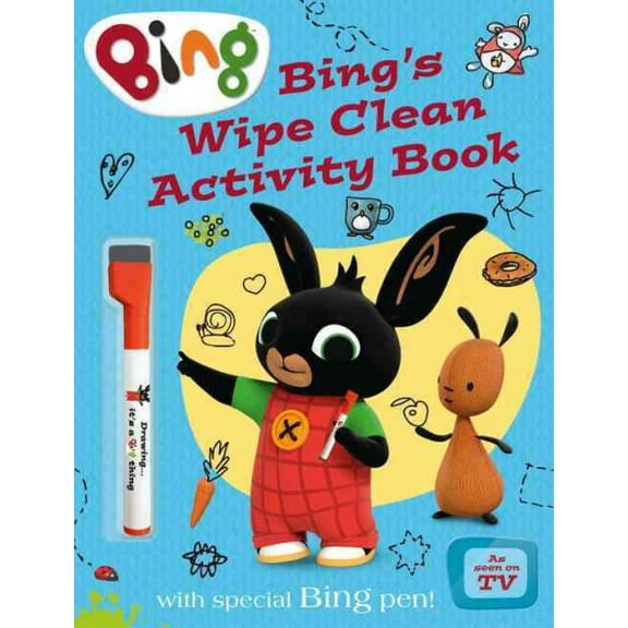Bing's Wipe Clean Activity Book