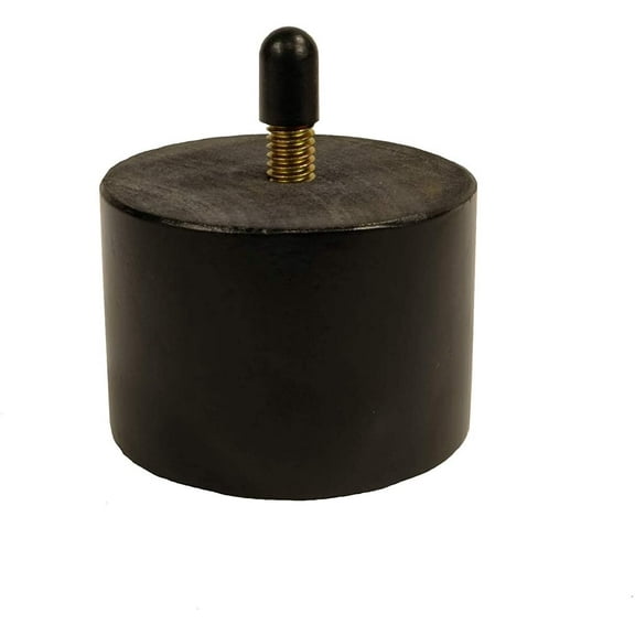 BingLTD - 1 5/8” Black Cylinder Hardwood Sofa Legs - Set of 4 (P225A-Black)