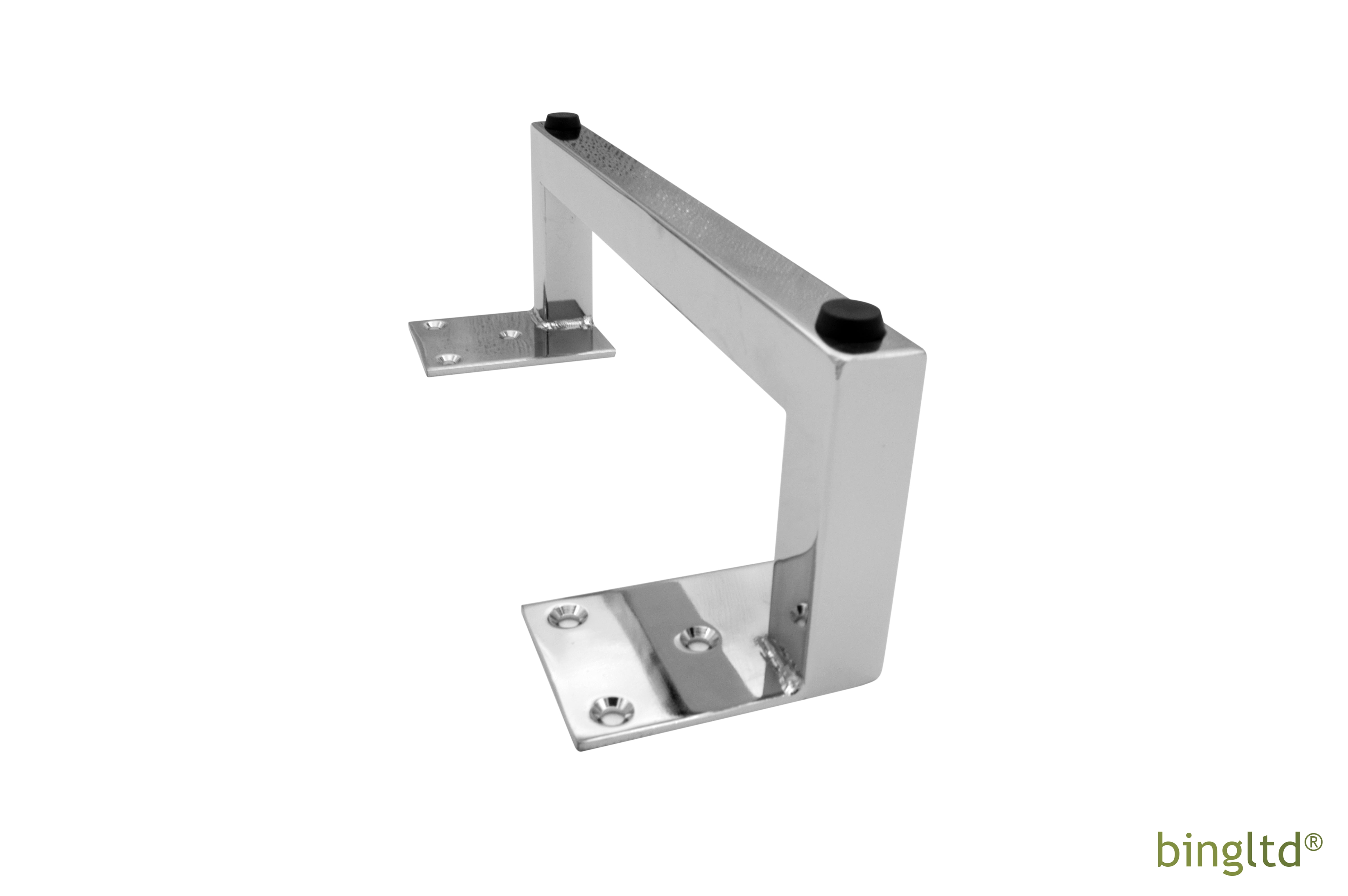 Modern Chrome Metal Sofa Legs Set of 4