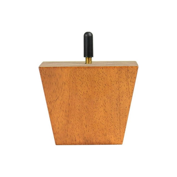 BingLTD - 3" Medium Oak Square Tapered Hardwood Sofa Legs - Set of 4 (ST1003-101)