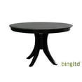 thumbnail image 1 of BingLTD - 48" Long 36" Tall Guilford Dining Table - Black (TT-PD-148B36-RW-BLK), 1 of 5