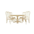 thumbnail image 1 of BingLTD - 48" Wide 30" Tall Miller Round Dining Table Set for Kitchen, Dining Room with 4 Avery Chairs…, 1 of 8