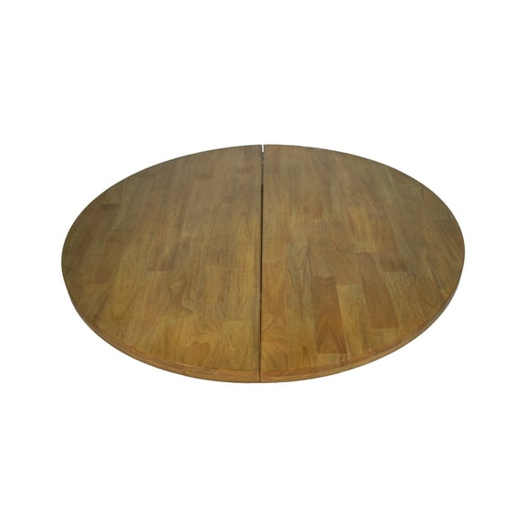 BingLTD - 48" x 48" to 66" Extension Round Table Top Only NO BASE - Wheat (TT4866-RW-WHEAT)