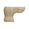 thumbnail image 1 of BingLTD - 5 3/4" Unfinished Hardwood Sofa Legs - Set of 2 (T-PFP-PED-RW), 1 of 4