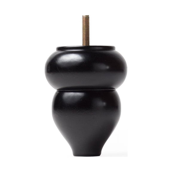 BingLTD - 5" Espresso Profile Sofa Legs with 5/16" Bolt - Set of 4 (HULU-210)
