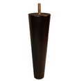 thumbnail image 1 of BingLTD - 7" Mid Century Coffee Hardwood Sofa Legs - Set of 4 (P12740-021), 1 of 7