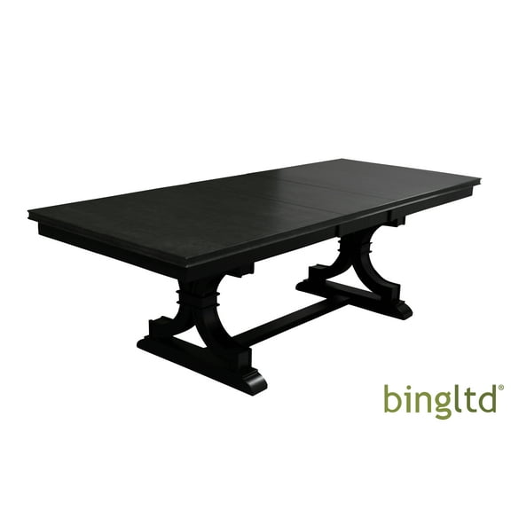 BingLTD - 90" Long 30" Tall Ella Dining Table (TT-B-4078-RW-BLK)