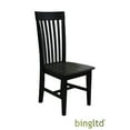 thumbnail image 1 of BingLTD - Grace 40" Tall Dining Chair - Black Set of 2 (CH465-RW-BLK), 1 of 3