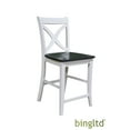 thumbnail image 1 of BingLTD - Ruby 40" Tall Stool - White (STL142-RW-WHT), 1 of 3