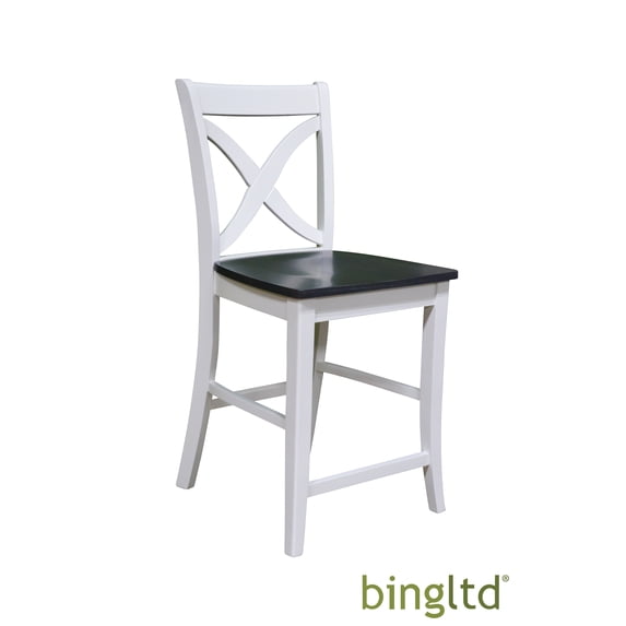 BingLTD - Ruby 40" Tall Stool - White (STL142-RW-WHT)