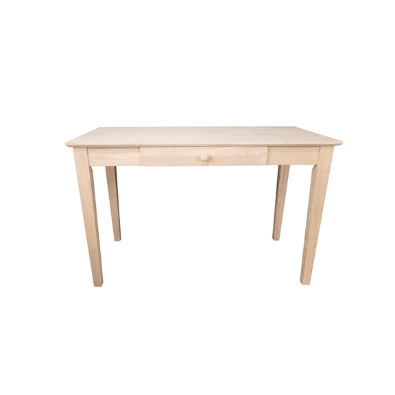 BingLTD - Williams 48" Desk - Unfinished (DK3003-RW-UNF)